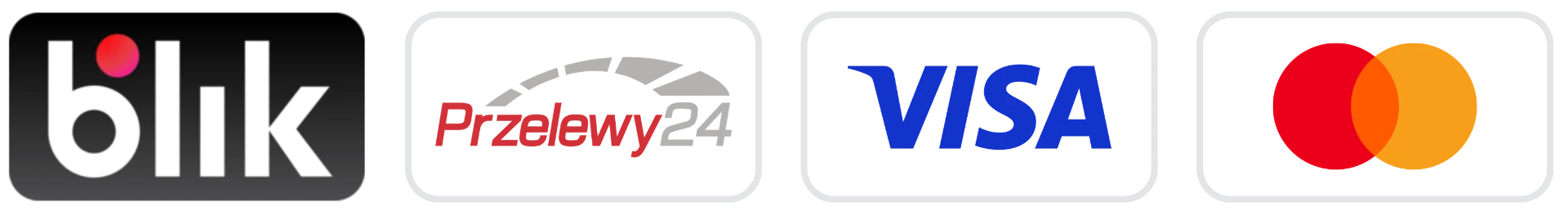 Accepted payment methods